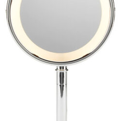 Espelho De Maquiagem Conair Iluminado Com Ampliação 1x/5x Le