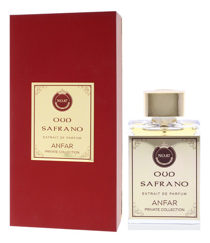 Perfume Anfar Private Collection Oud Safrano Para Homens 50m - Imagem 4