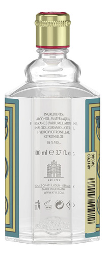 Perfume 4711 Muelhens Eau De Cologne 100ml Unisex - Imagem 9