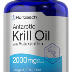 Suplemento Horbaach Antarctic Krill Oil 2000 Mg 60 Cápsulas