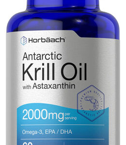 Suplemento Horbaach Antarctic Krill Oil 2000 Mg 60 Cápsulas