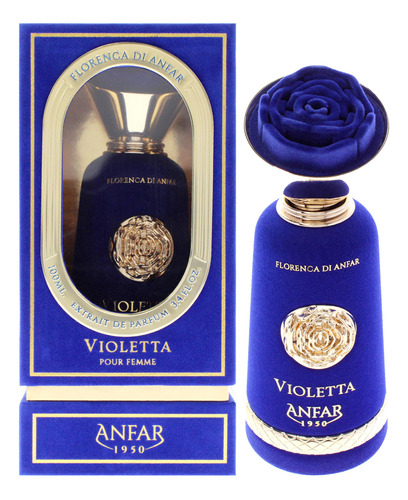 Perfume Anfar Violetta Para Mulheres Extrait De Parfum 100ml