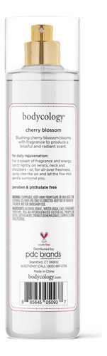 Perfume Body Mist Bodycology Flor De Cerejeira De Longa Dura - Imagem 8