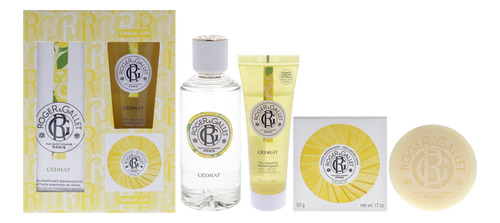 Conjunto De Presentes Perfume Roger & Gallet Cedrate Para Mu