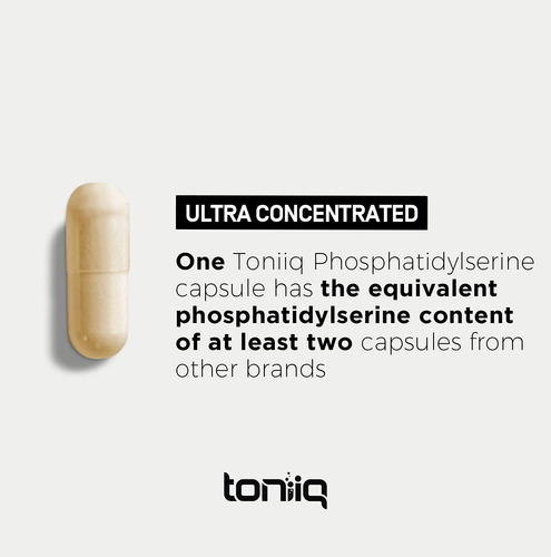 Suplemento Toniiq Fosfatidilserina 400 Mg De Girassol - Imagem 5