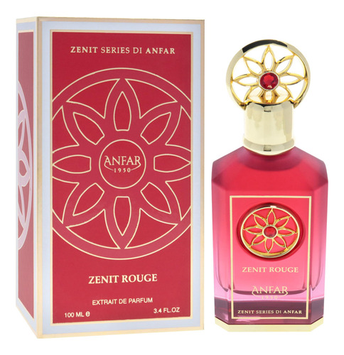 Perfume Anfar Zenit Rouge Extrait De Parfum 100ml Para Mulhe - Imagem 3