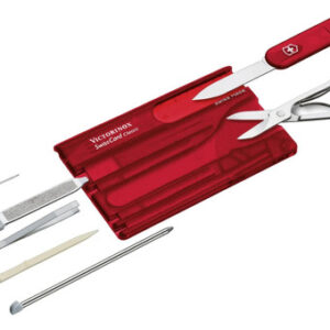 Cartão Multiferramenta Victorinox Swiss Army Swiss Card Tran