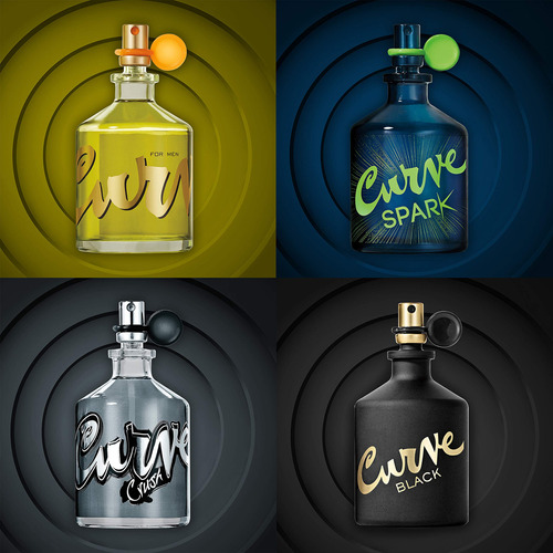 Spray De Fragrância Perfume Curve Crush Cologne Para Homens - Imagem 6