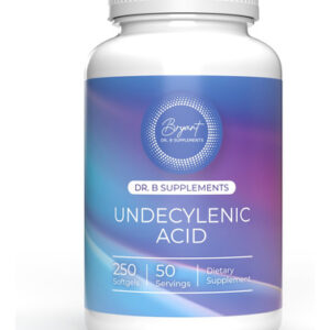 Suplemento Dr. B Supplements Ácido Undecilênico 250mg Softge