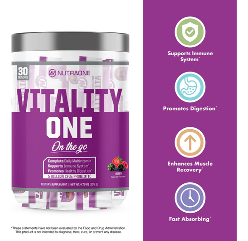 Suplemento Nutraone Vitalityone On The Go Creme De Laranja - Imagem 5