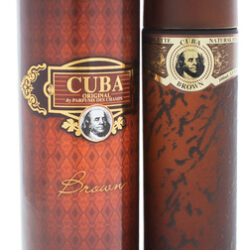 Cuba Brown By Cuba Para Homens - Spray Edt De 3,3 Onças