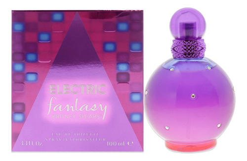 Perfume Britney Spears Electric Fantasy Edt 100ml Para Mulhe