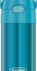 Garrafa Termica Funtainer 350ml De Ao Inoxidvel Cor Azul-turquesa