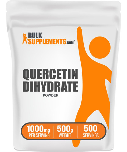 Suplemento Bulksupplements.com Quercetina Dihidratada Em Pó