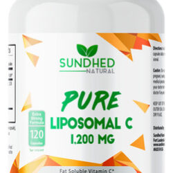 Suplemento Natural Natural De Vitamina C Lipossomal Pura 120