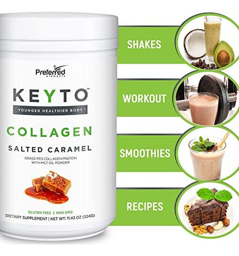 Proteína De Colágeno Ceto Em Pó Com Óleo Mct Keto E Paleo F - Imagem 7