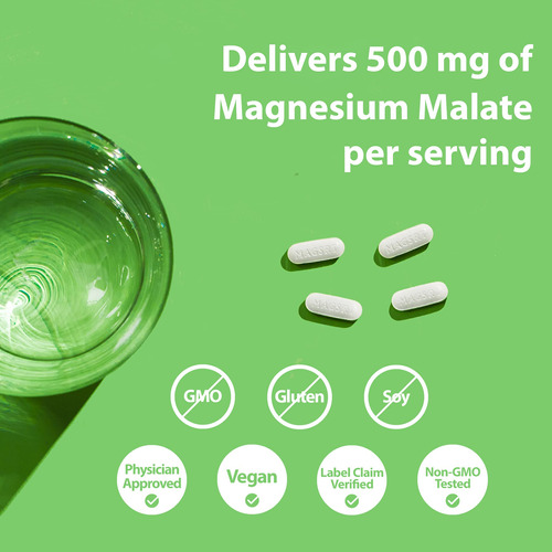 Suplemento De Magnésio Jigsaw Health Mag Srt 500 Mg 60 Compr - Imagem 6