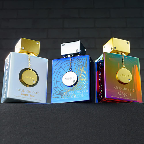 Perfume Armaf Club De Nuit Blue Iconic Eau De Parfum 105ml - Imagem 3