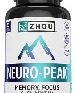 Suplemento De Suporte Cerebral Zhou Neuro Peak 30 Vegcaps