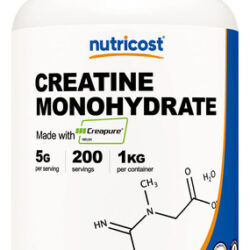 Suplemento Nutricost Creapure® Creatina Monohidratada 1 Kg
