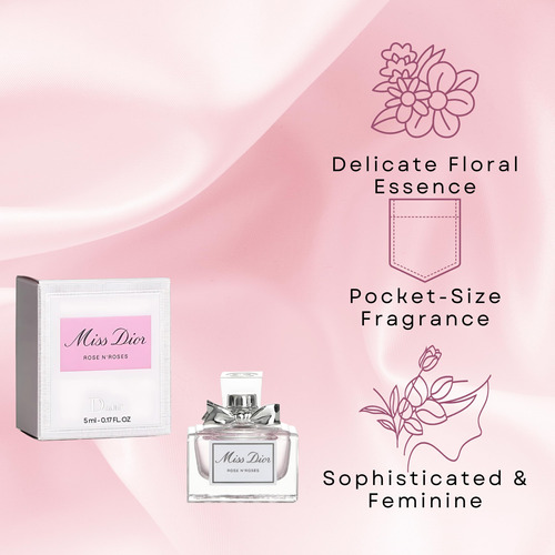 Perfume Dior Miss Rose N"roses Eau De Toilette 5ml - Imagem 4