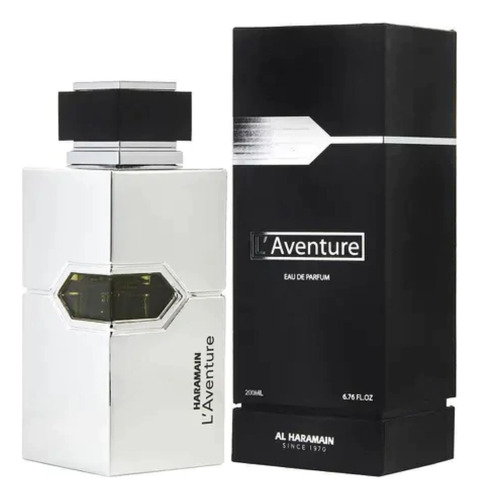 Al Haramain L"Aventure EDP 200ml para masculino - Imagem 3