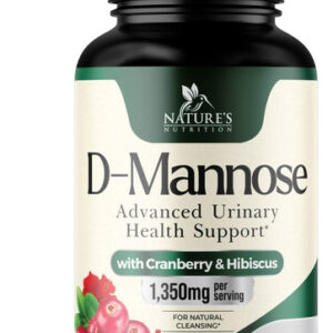 Suplemento Nature&quots Nutrition D-manose E Cranberry 1350 Mg