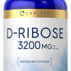 Suplemento Carlyle D-ribose Em Cápsulas 3200 Mg 180 Unidades
