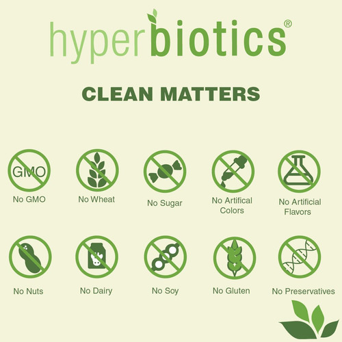 Suplemento Hyperbiotics Pre Pro Vegan Probióticos 60 Bilhões - Imagem 3