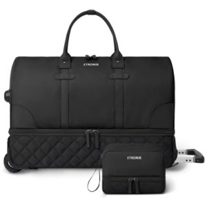 Mochila Rolante Etronik 58l Com Rodas, Compartimento Para Sa