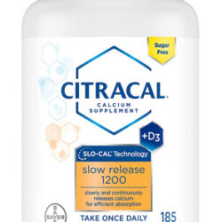 Suplemento Citracal Slow Release 1200 De Cálcio 1200 Mg + D3