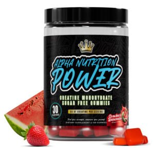 Gummies Alpha Nutrition Power Creatine 5g Para Crescimento M