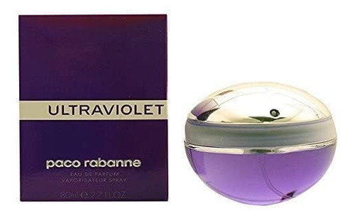 Perfume Paco Rabanne Ultraviolet Eau De Parfum 80ml For Wome - Imagem 4