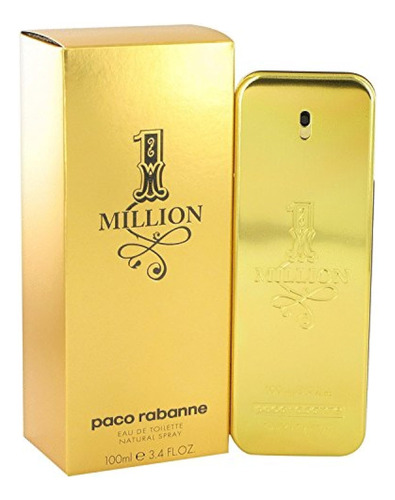Perfume Paco Rabanne 1 Million Eau De Toilette 100ml Para Ho