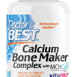 Suplemento Doctor's Best Calcium Bone Maker Complex 180 Cáps