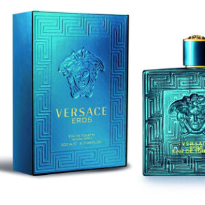Spray De Água De Toalete Versace Eros Para Homens De 198 Ml