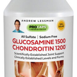 Suplemento Andrew Lessman Glucosamina 1500 Condroitina 1200