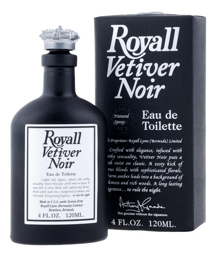 Perfume Royall Fragrances Royall Vetiver Noir Para Homens