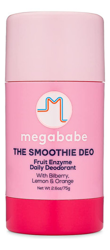 Desodorante Megababe The Smoothie Deo Daily 75ml, Proteção 7