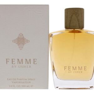 Femme By Usher Para Mulheres - Spray Edp De 3,4 Onças