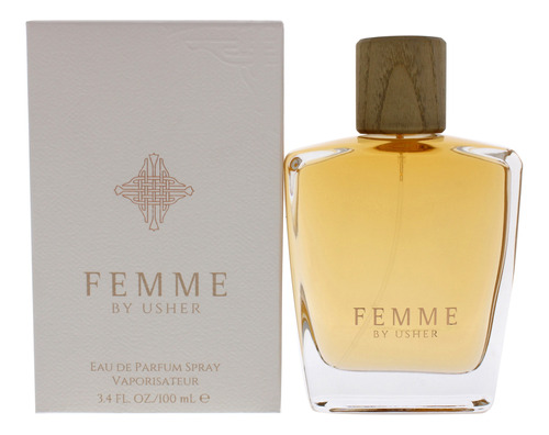Femme By Usher Para Mulheres - Spray Edp De 3,4 Onças