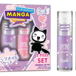 Conjunto De Óleos Labiais Rude Cosmetics Manga Collection Sp