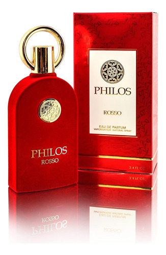 Perfume Maison Alhambra Philos Rosso Edp 100ml Para Mulheres - Imagem 3
