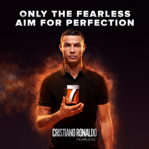 Perfume Cr7 Cristiano Ronaldo Fearless Edt 100ml Para Homens - Imagem 2