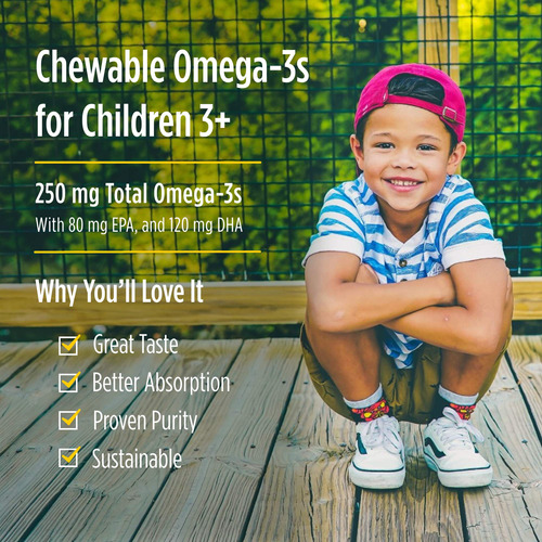 Suplemento Nordic Naturals Pro Dha Junior 180 Cápsulas - Imagem 4
