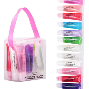 Conjunto De Brilho Labial M&u Make You Up Glitter Com Estojo