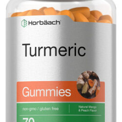 Suplemento Horbaach Turmeric Gummies 90 Unidades Veganas