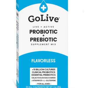 Probiótico + Prebiótico Simbiótico Em Pó Golive Sem Sabor
