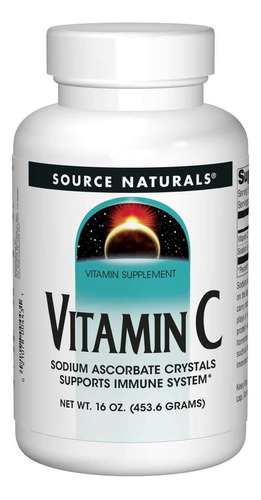Suplemento De Vitamina C Source Naturals Ascorbato De Sódio