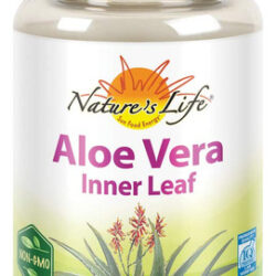 Suplemento Nature's Life Aloe Vera Inner Leaf 100 Cápsulas V